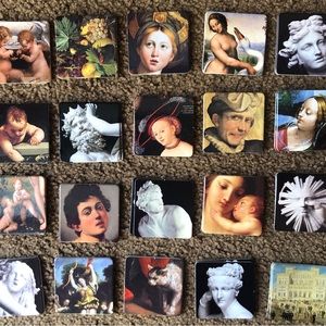 Italian Art Memory game